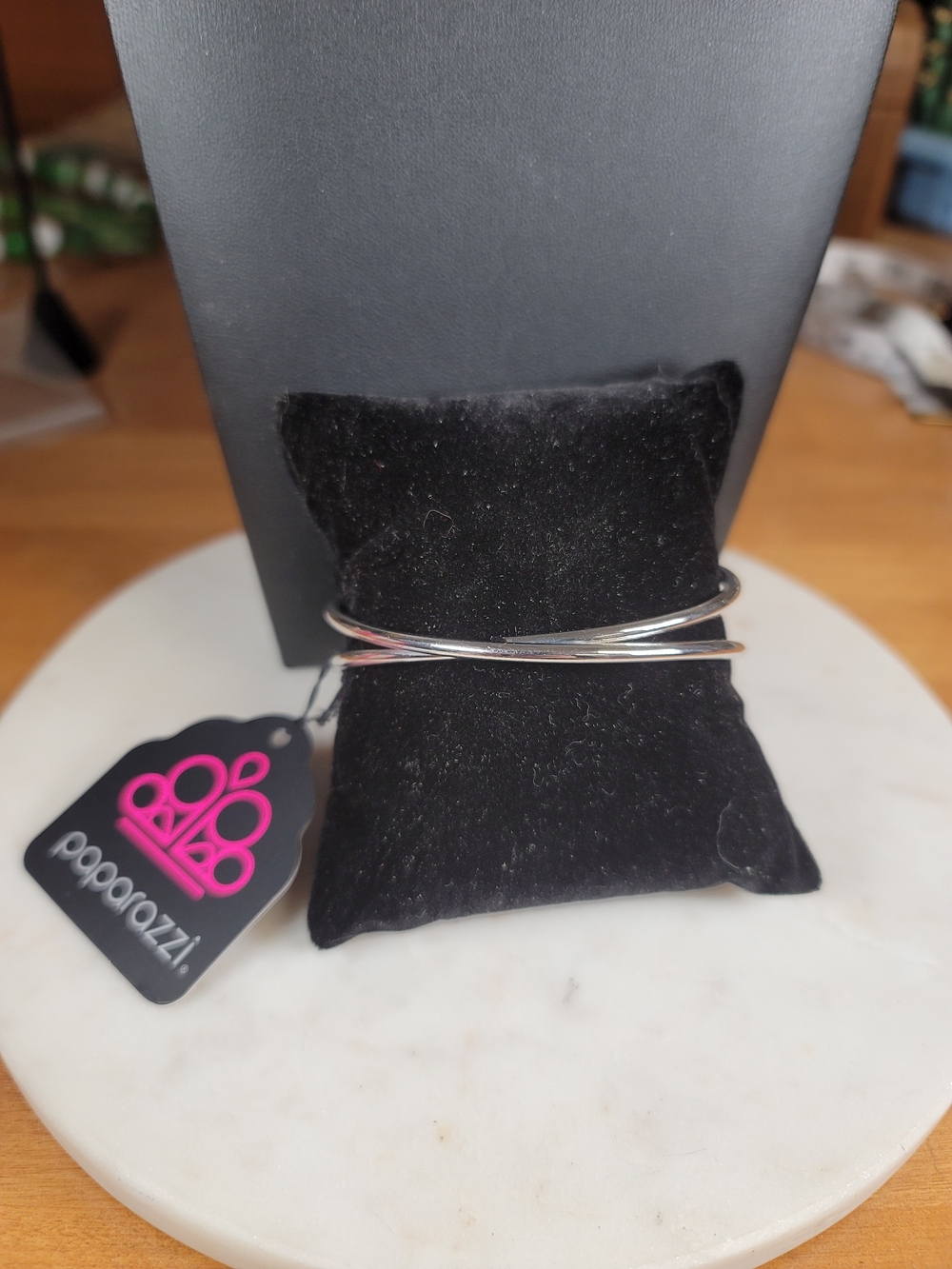 paparazzi Silver Infinity Cuff Bracelet